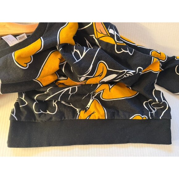 Daffy Duck Sweatshirt- Looney Tunes Unisex Adult Size-S H&M - Picture 7 of 13